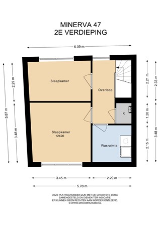 Floorplan - Minerva 47, 6121 NP Born